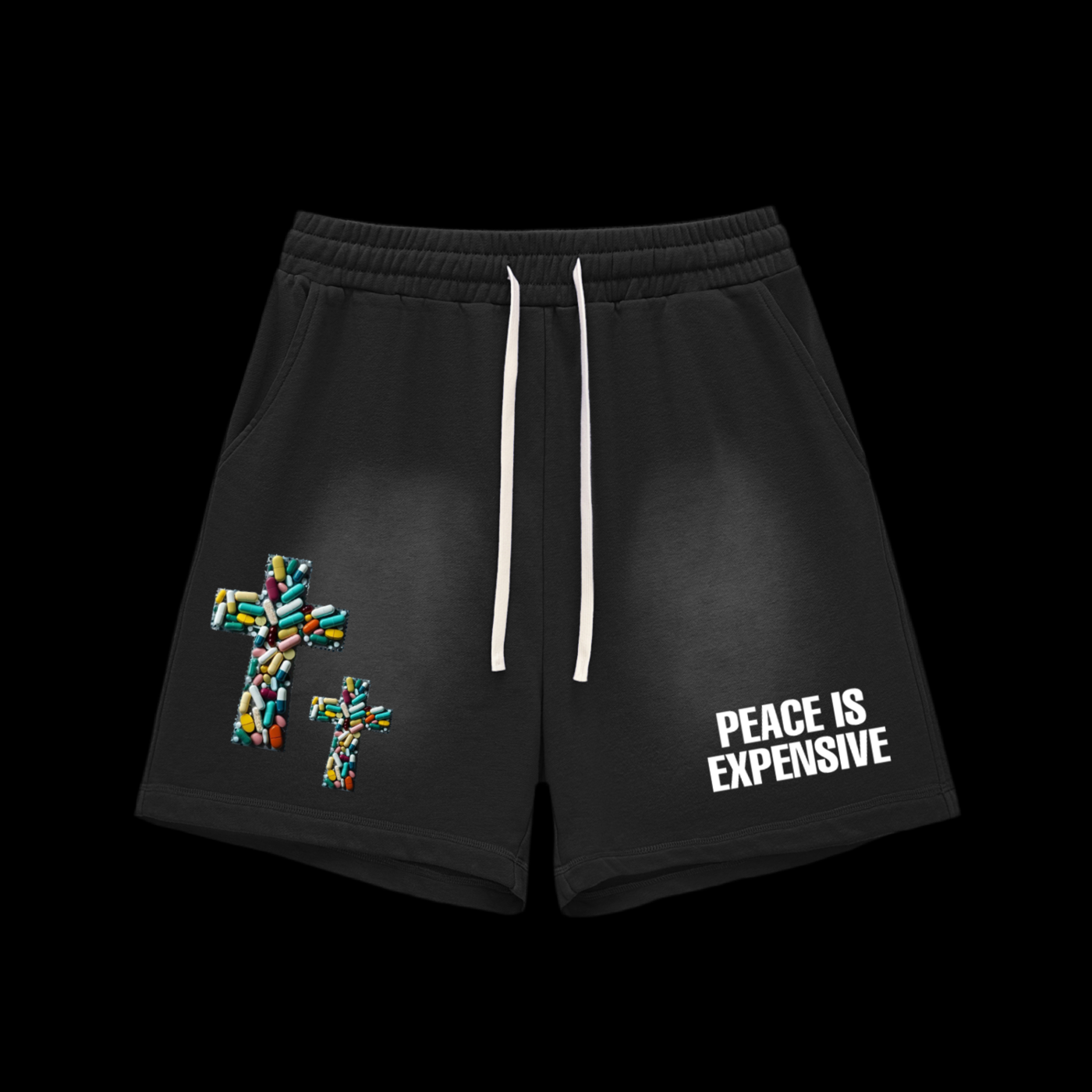 peace shorts