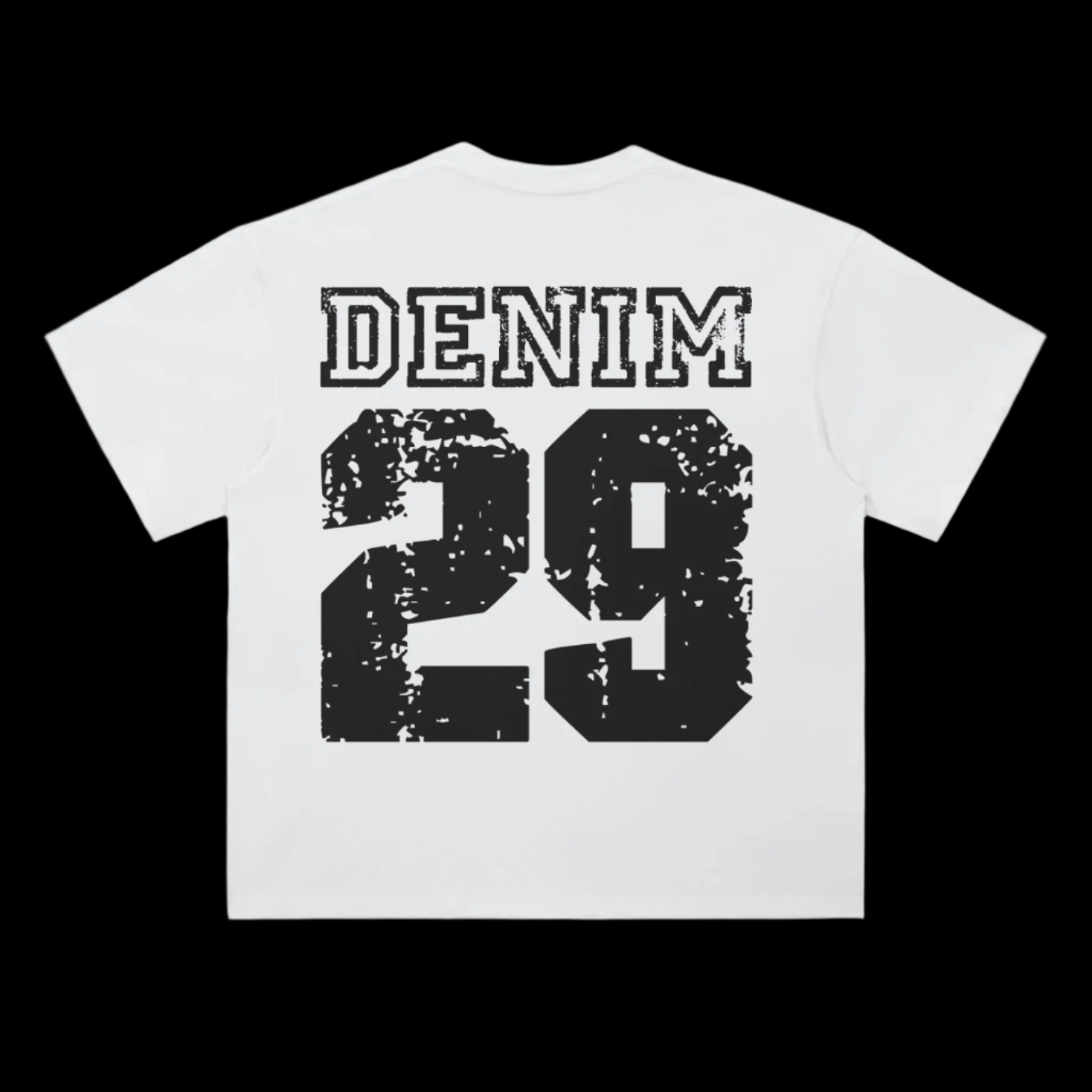 white dept. tee